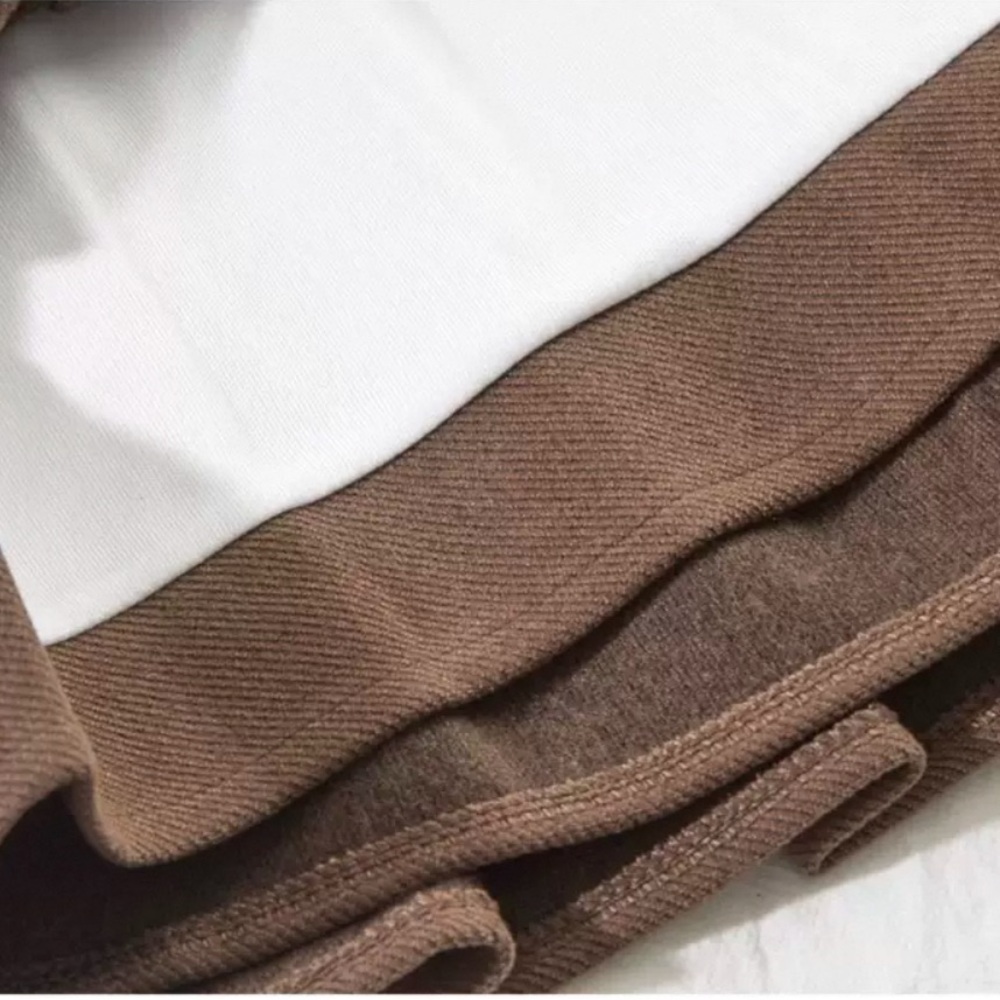 Stylish Brown Mini Skirt for Women - Picture 6 of 6